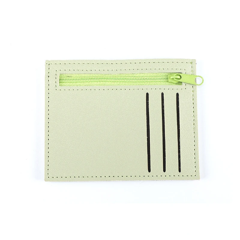 

Slim Card Package RFID Blocking Leather Wallet Credit ID Card Holder Purse Money Case Men Women Bag Zip Credit Card Storage Bag