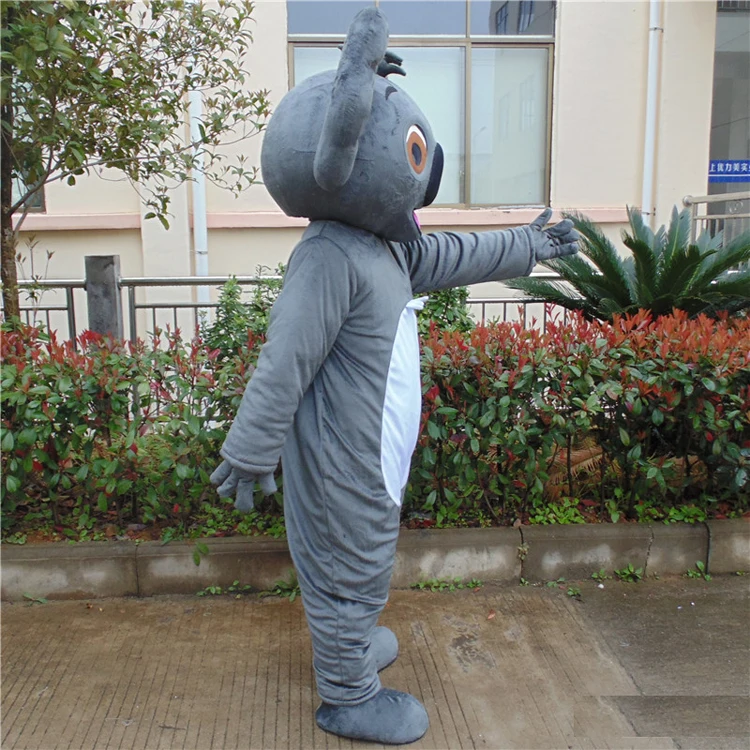 Костюм-талисман в виде медведя коала костюм для взрослых нарядное платье косплея