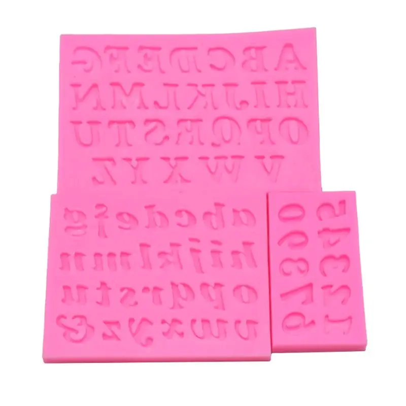 

3Pcs Letter Number Pendant Message Resin Mold Epoxy Resin Jewelry Making Tools Drop shipping