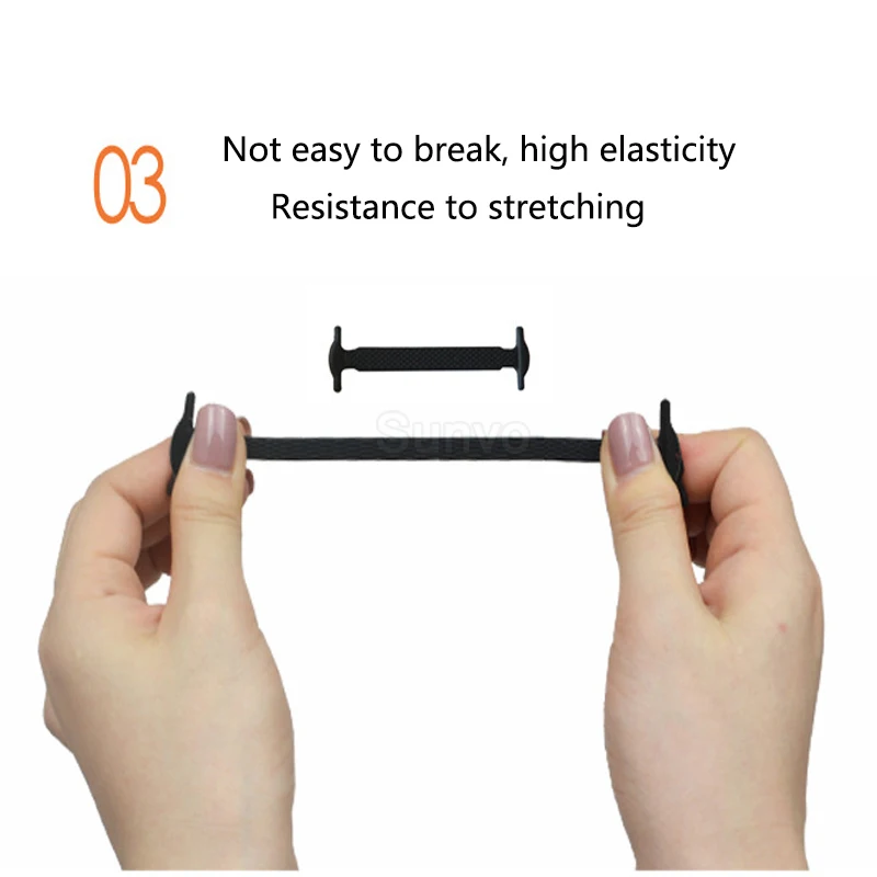 Эластичные силиконовые шнурки без шнурков для обуви женские и мужские обувные