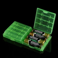 plastic battery storage case holder box container organizer for aa aaa battery dq drop
