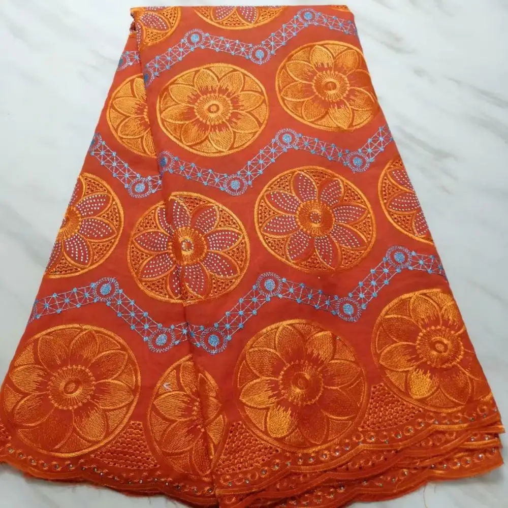 Африканская Вощеная кружевная ткань с бусинами новейшая модель Королевского