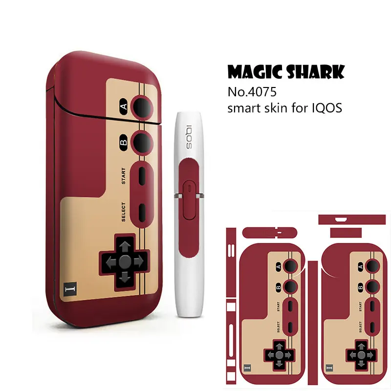 Волшебная наклейка в виде акулы чехол для IQOS защиты кожи наклейки 2 4 Plus