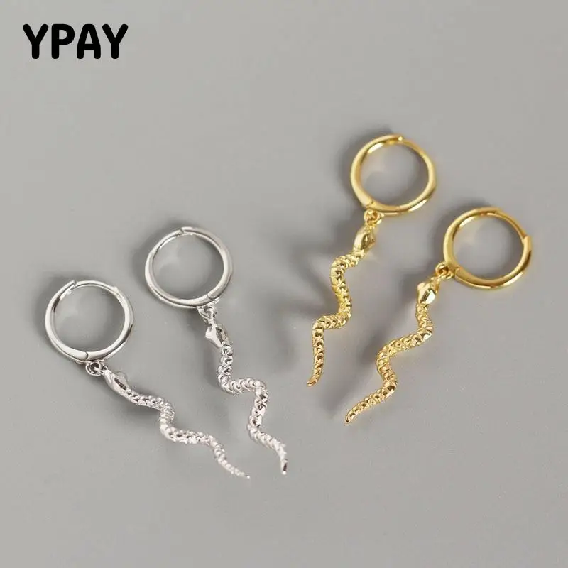 Серьги-кольца женские из серебра серьга со змеями пробы в виде змеи 100% | Украшения