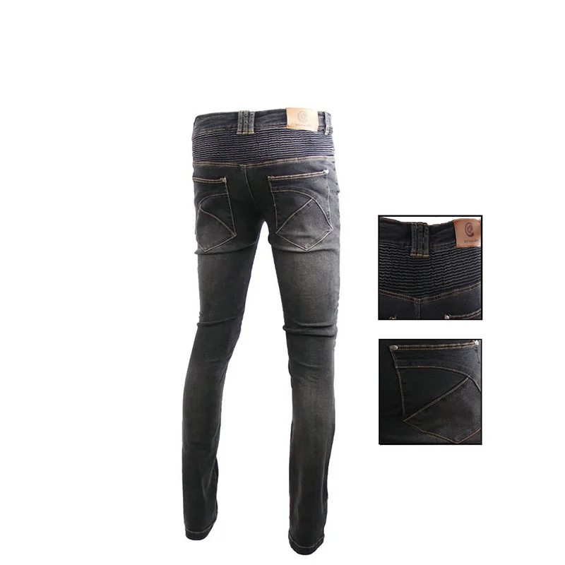 Новинка 2020 мотоциклетные штаны мужские джинсы защитное снаряжение для езды на