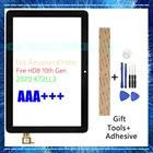 Новый оригинальный сенсорный экран для Fire HD8 10-го поколения HD 8 2020, ЖК-дисплей, внешняя сенсорная стеклянная панель для замены K72LL3