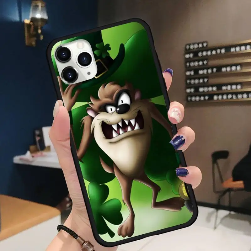 

Looney Tunes Tasmanian Devil Taz Coque Phone Case for iPhone 11 12 mini pro XS MAX 8 7 6 6S Plus X 5S SE 2020 XR