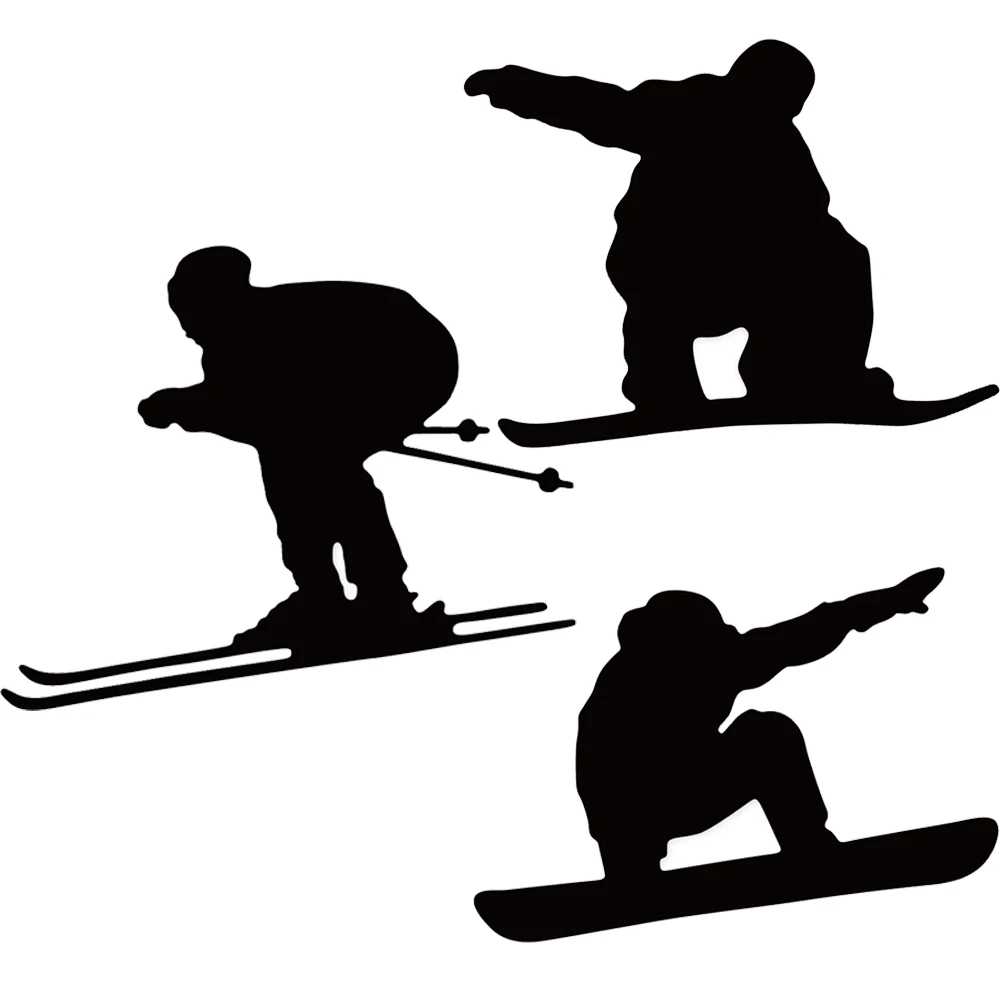 2020 счастливые лыжники рамка металлические трафареты для пресс-формы DIY