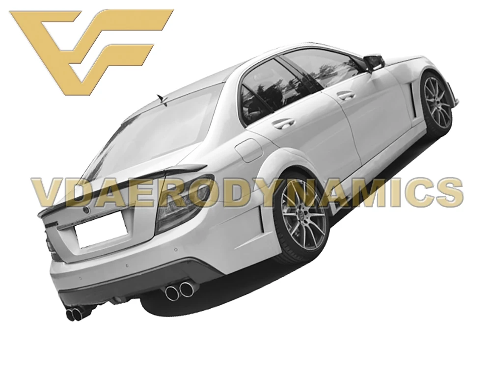 Подходит для BENZ C180 C200 C220 C250 C300 C320 C350 VAD BRS Widebody Body Kit всего 18 шт.|kit kits|kit bodykit 10 |