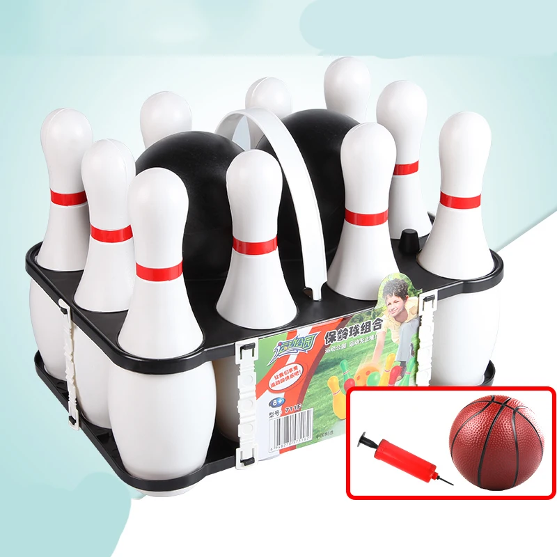 

Home Toys Bowling Toy Set Balls Kids Toys Children Ball Indoor Sports 3-6 Years Old Boys and Girls Bowling Toys Home Exercise