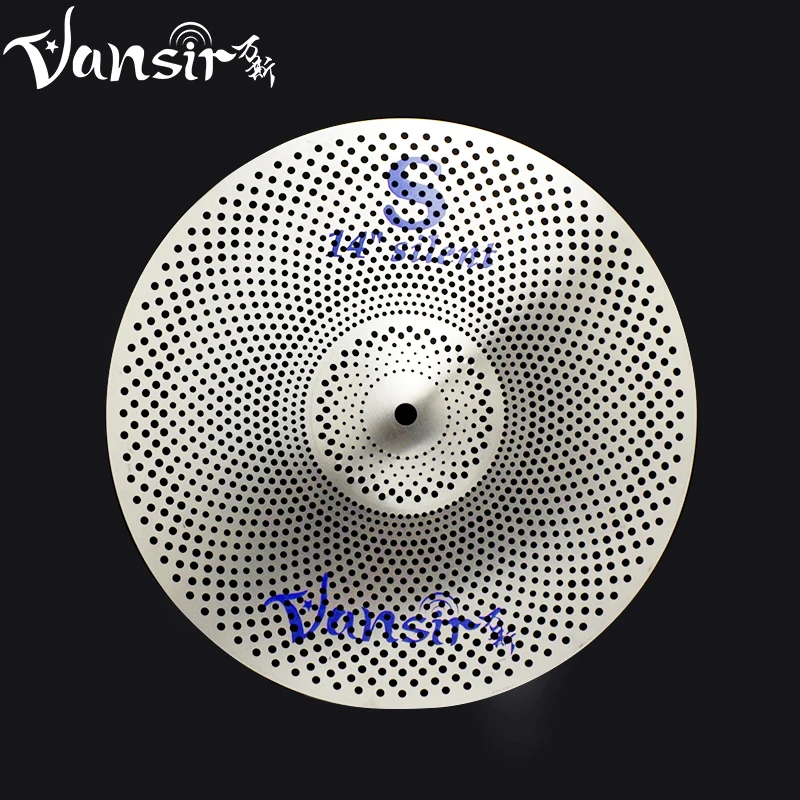 

Vansir 14 "Hi-Hat HH горячая Распродажа низкая цена, литые тарелки с низким объемом, беззвучные тарелки для джазового барабана