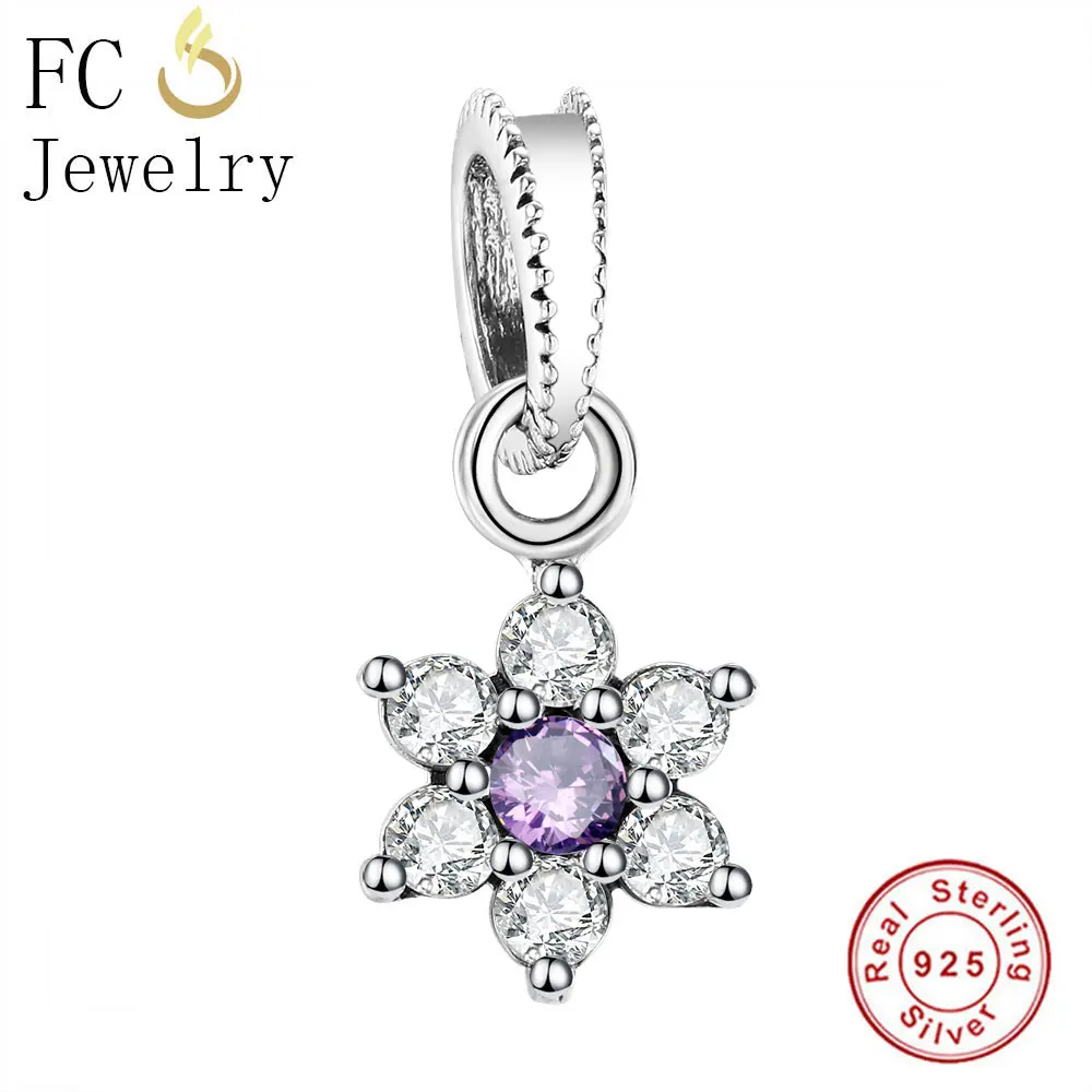 FC ювелирное изделие, браслет Pandora, 925 серебро, мультяшное животное, мини мышка, розовый цвет, эмаль, бисер, изготовление, Берлок - Цвет: FC0390