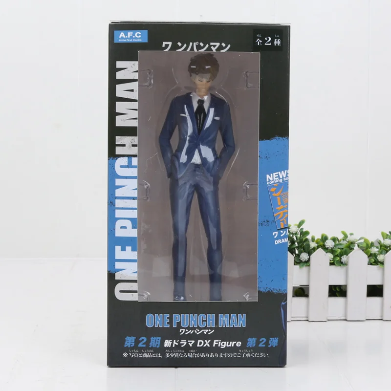Аниме One Punch Man DXF фигурка Genos Saitama ПВХ фигурка Коллекционная модель игрушки 15 см - Цвет: 8 in box
