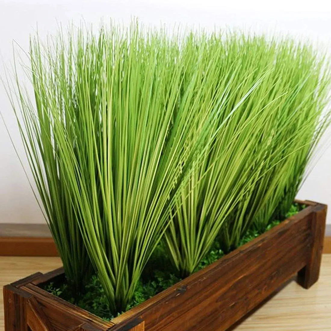 Моделирование искусственных растений зеленый лук имитация травы лист