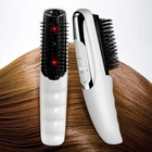 Электрическая инфракрасная расческа против выпадения волос, Вибрационный Массажный лазер, стимулирующий рост волос, уход за волосами, щетка для роста, массажер для головы