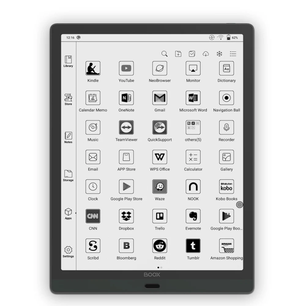 Планшет BOOX MAX Lumi onyx boox 13 3 дюйма android 10 64 ГБ/256 ГБ 2200x1650 OTG Type-C | Электроника