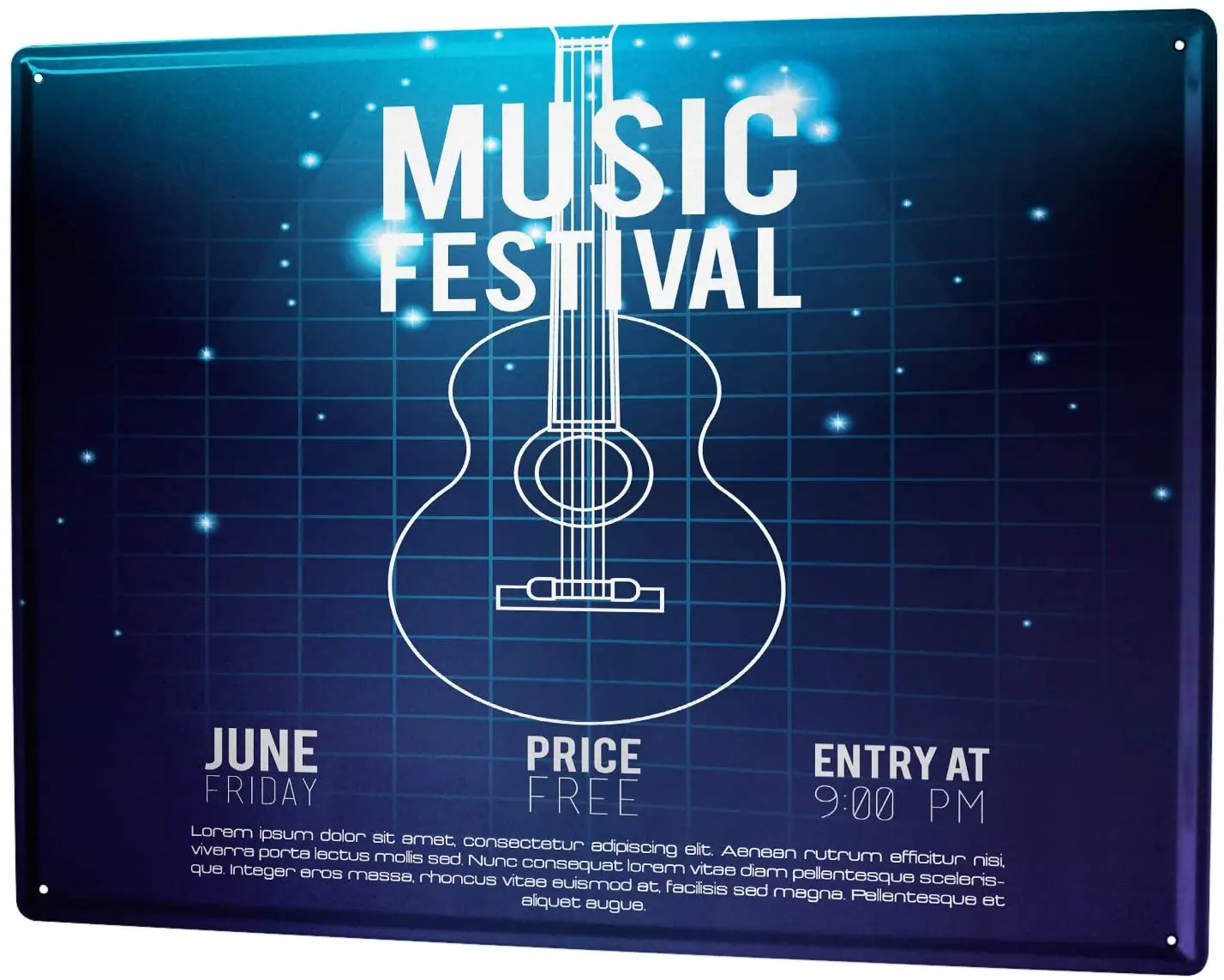 Баровая музыкальная Праздничная гитара |