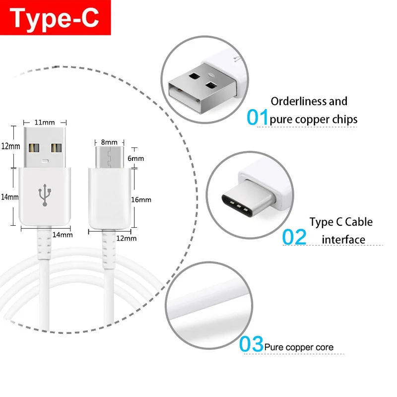 Super Fast Charger USB C Cable For Samsung Galaxy Z Flip2 3 S22 21 20 11 10 9 A90 82 80 72 71 70 60 52 51 50 42 40 32 12 | Мобильные