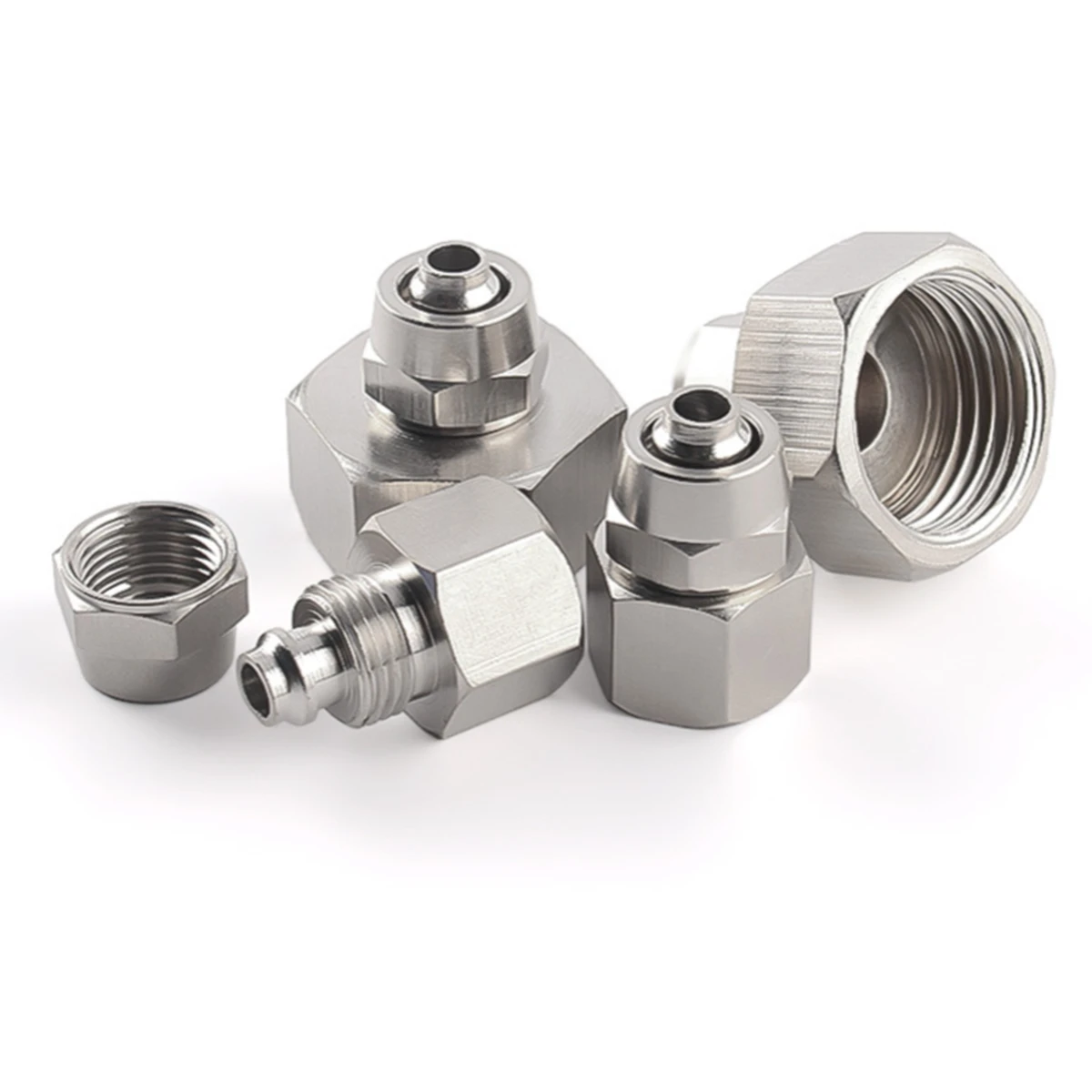 КПМ Копер 1/8 &quot1/4" 3/8 &quot1/2" BSP пневматические фитинги пуш ап в быстрый разъем