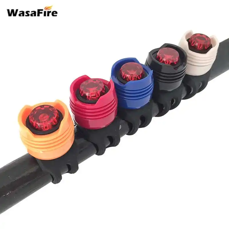 Водонепроницаемый светодиодный велосипед светильник спереди и сзади вспышка