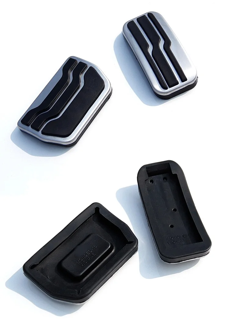 Stainless Steel Car Interior Gas Fuel Pedal Brake Pedals Cover for Ford Focus 2 3 4 MK2 MK3 MK4 2005-2017 Fusion Mondeo EDGE | Автомобили