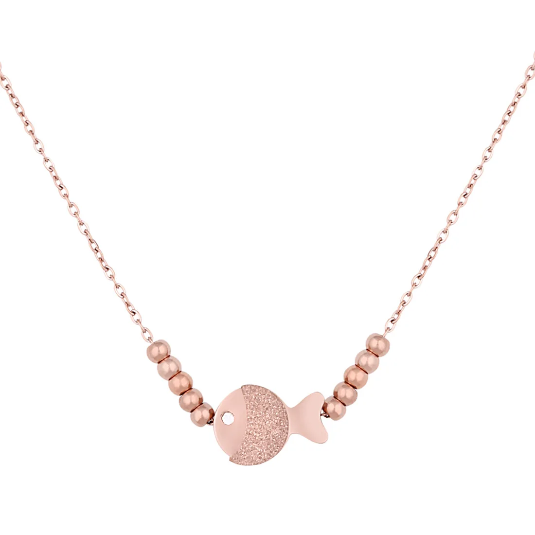 

Parigi PRGJEL1137 Women Necklace Valentine's Day Gift Steel Rose Gold Birthday Gift for Womens Mothers Day Gift