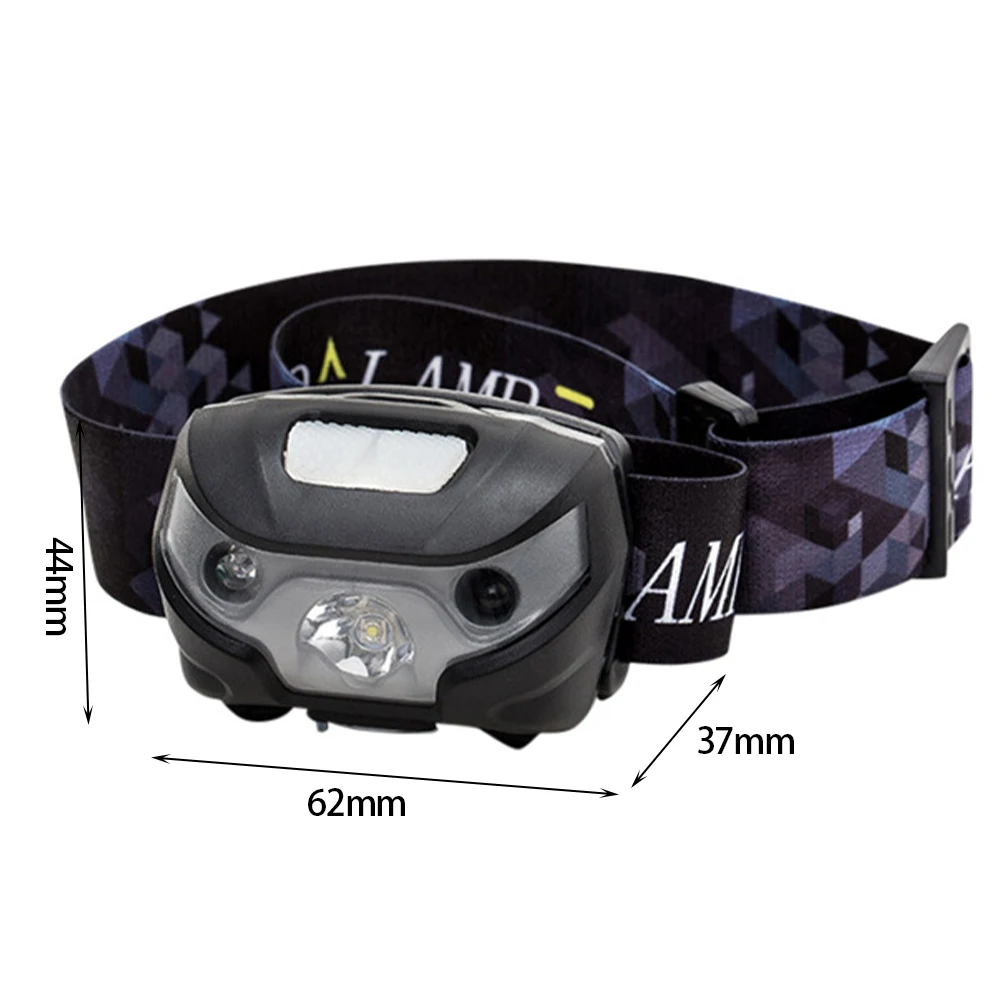 3500Lm Powerfull Headlamp Rechargeable LED Headlight Body Motion Sensor Head Flashlight 18650 Camping Torch Light Lamp With USB | Лампы и