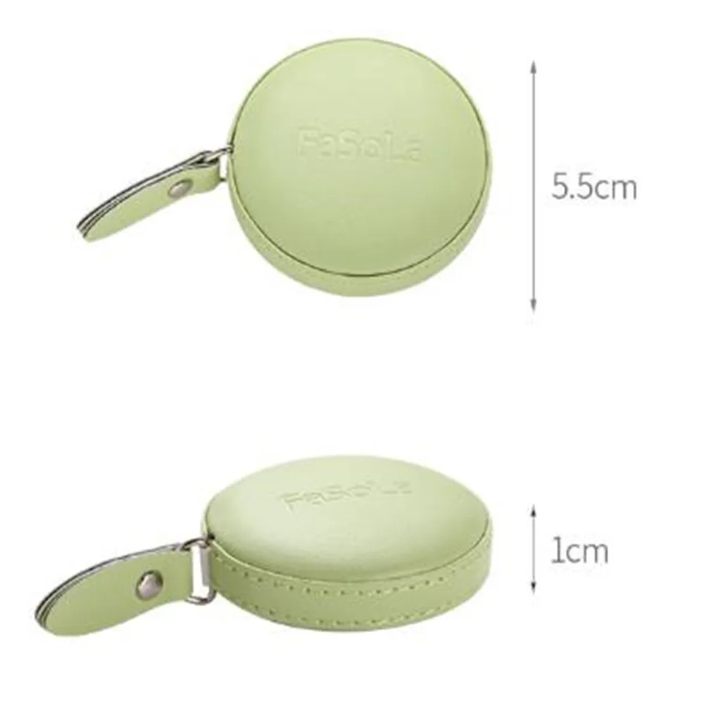 Mini Tape Pull Ruler Measure Roulette KeyChain Plastic Portable 1.5m Retractable Centimeter/Inch Three Bust Hips Waist | Украшения и