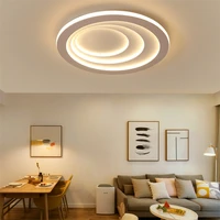 modern chandeliers lustre round hardware ceiling lights dimming led pendent lamp for kitchen living room bedroom ac85 265v lamp