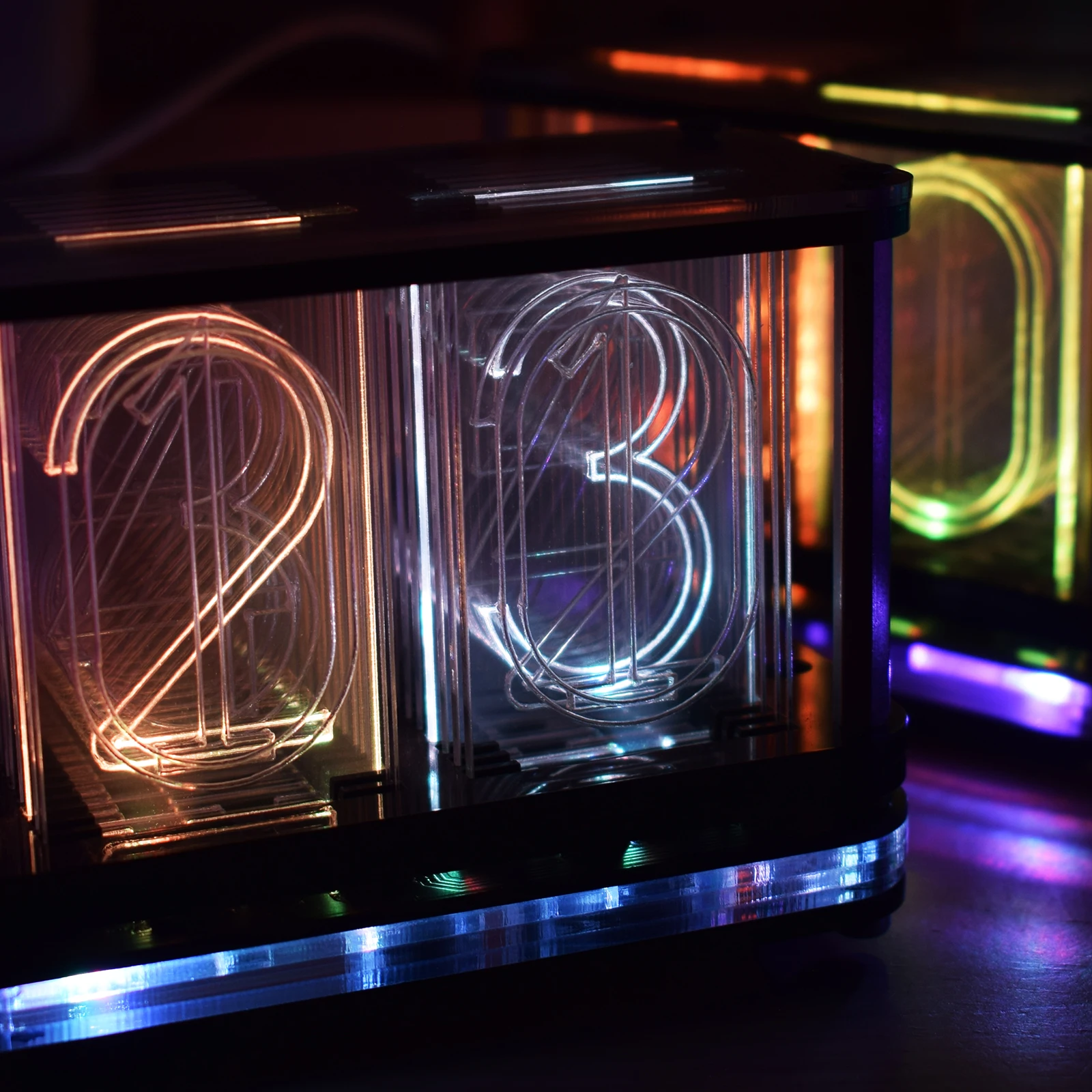[Большой фонтан】 сделай сам Радужный RGB полноцветный светодиодный цифровой