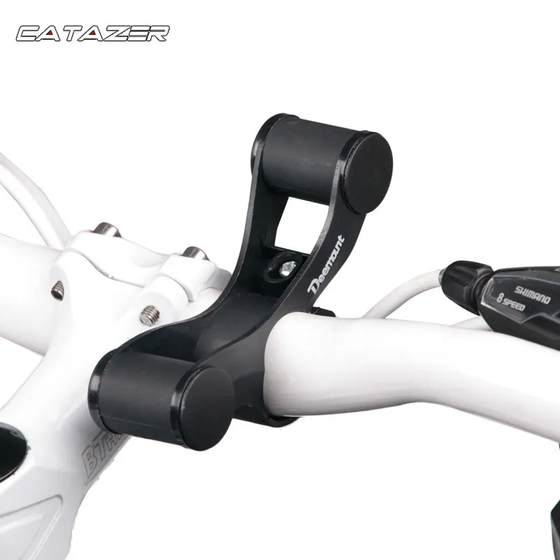 

Bicycle Light Holder Speedometer Mount Bracket Bike Handlebar Install Extender V-shaped Double Bar Stand Support Holder