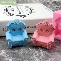 new 3d sofa chair shaped silicone mold chocolate fondant cake decoration baking moulds cake chocolate mold bakingpastry tools