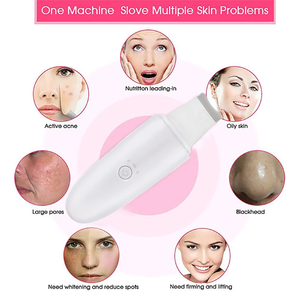 Ультразвуковое устройство для глубокой очистки лица пор и черных точек