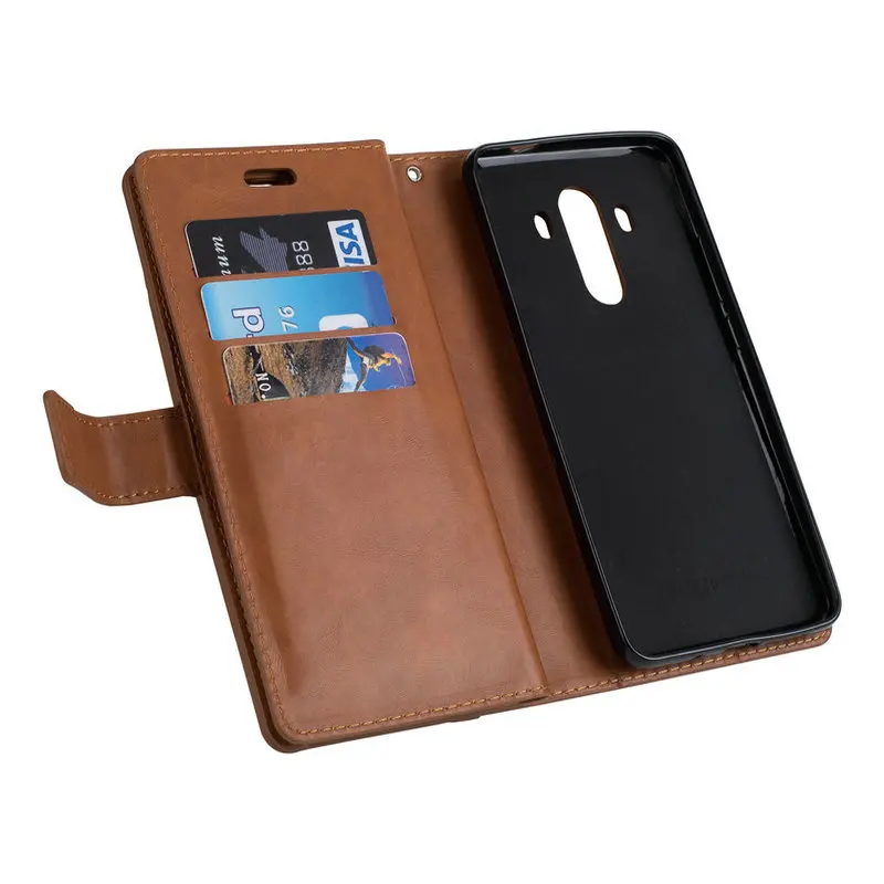 

For Huawei Mate10 Lite Case Flip Zipper Funda Huawei Mate 10 Pro Case Leather Multifunction Wallet for Huawei Mate 10 Cover