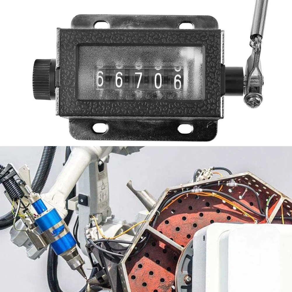 

2 шт., счетчики с 5 цифрами в черном корпусе