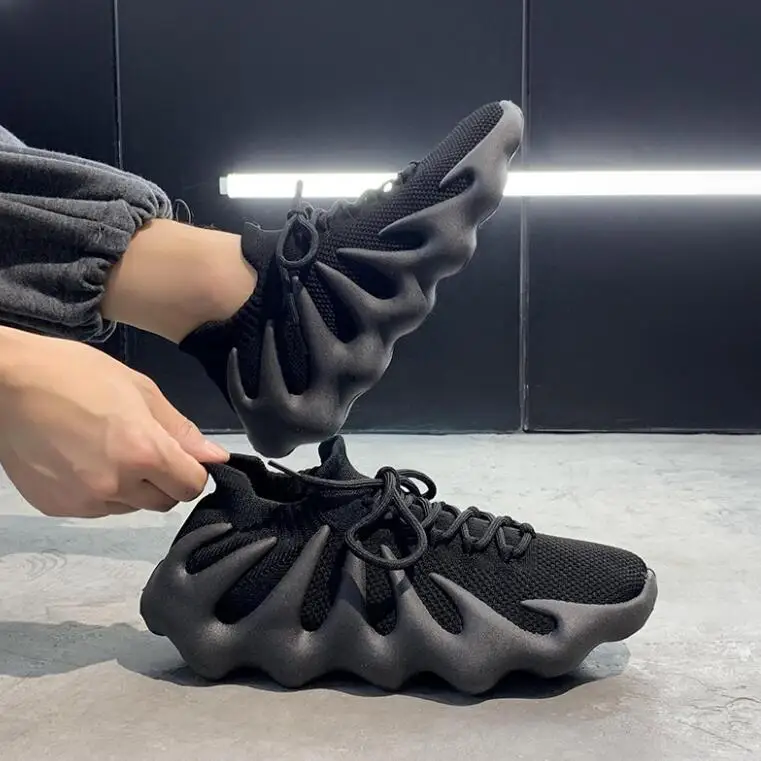 

Fashion Men and women Shoes Causal Coconut Dad Shoes Sneakers Lace-up Flats Breathable Running Sports Clunky Sneaker