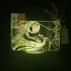 Японское аниме отбеливатель Abarai Renji 3D светильник красочная лампа манга комнатный Декор подростковый аниме Фанаты подарок для детей друзей