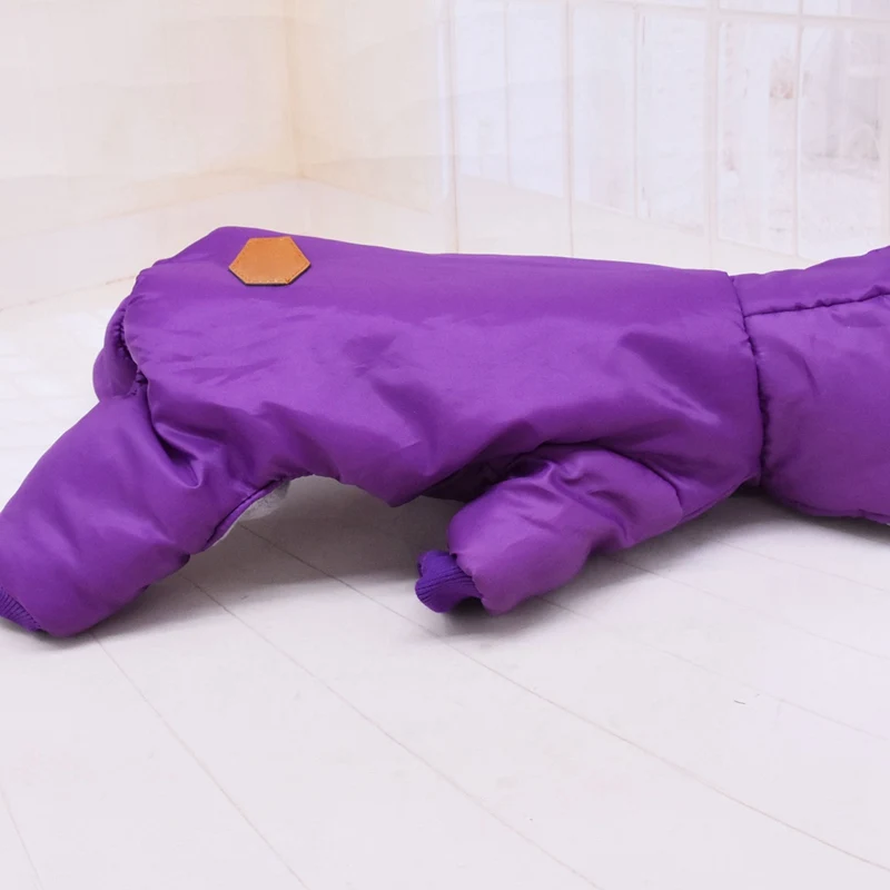 Новинка зимняя одежда для собак S-XXL мягкий флисовый комбинезон маленькая куртка