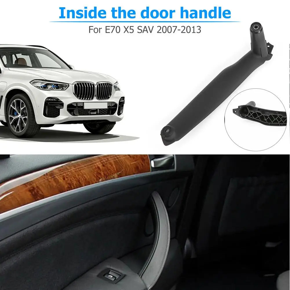 VODOOL Car Styling Right Left Inner Door Panel Handle Pull Trim Cover Auto Interior Accessories For BMW E70 X5 E71 E72 X6 SAV | Автомобили