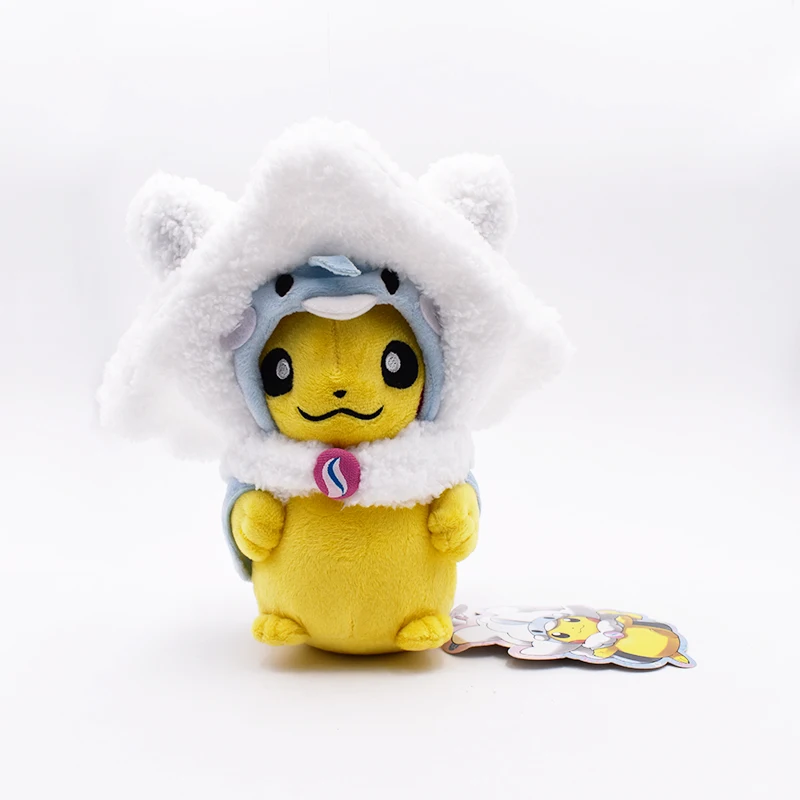Takara Tomy Покемон Плюшевые Пикачу косплей игрушки Стрелец 20 см Мега мягкие куклы
