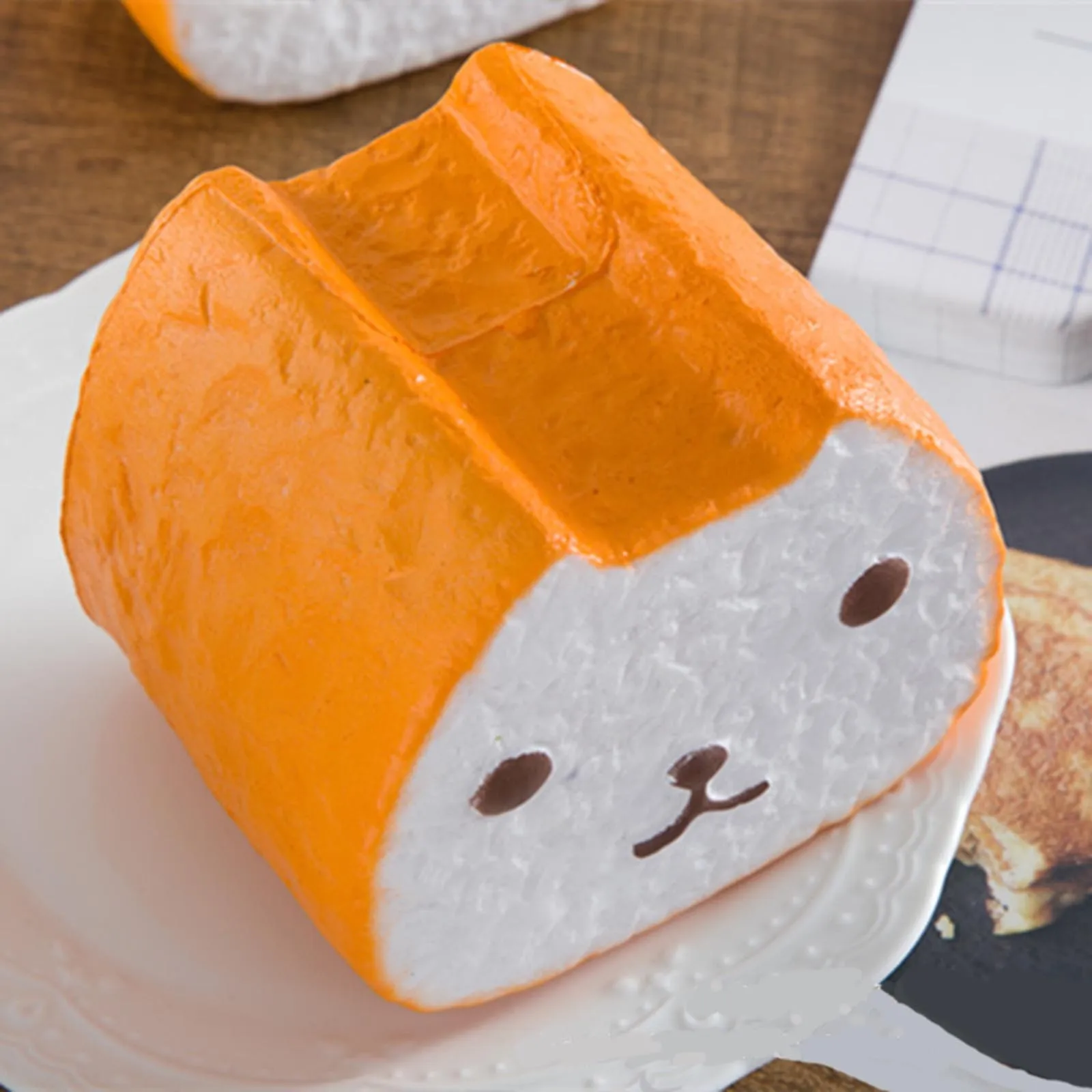 

Bread Slow Rising Scented Squeezed Stress Relief Toys Suitable For Kids Stress Pressure Relief Relax Novelty Ballgeek Fun Toys