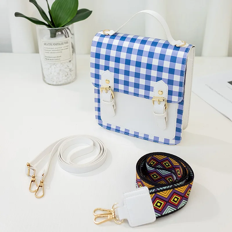 Женская сумка через плечо новинка 2019 мессенджер маленькая квадратная