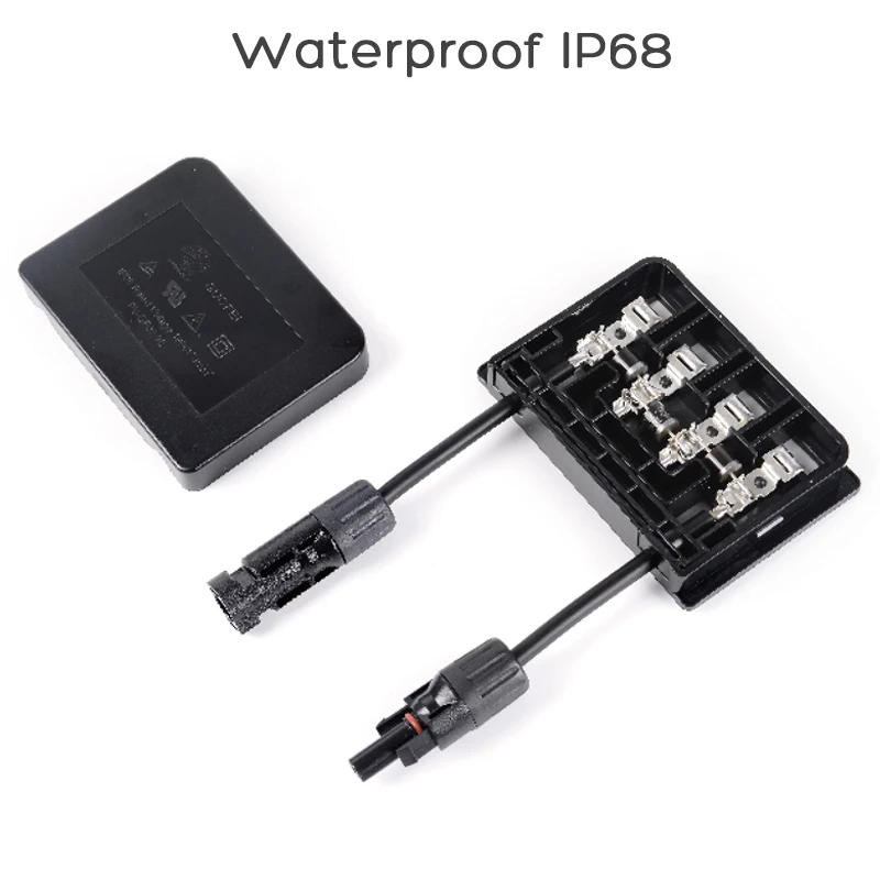 Водонепроницаемый IP68 PV распределительная коробка на открытом воздухе Солнечная