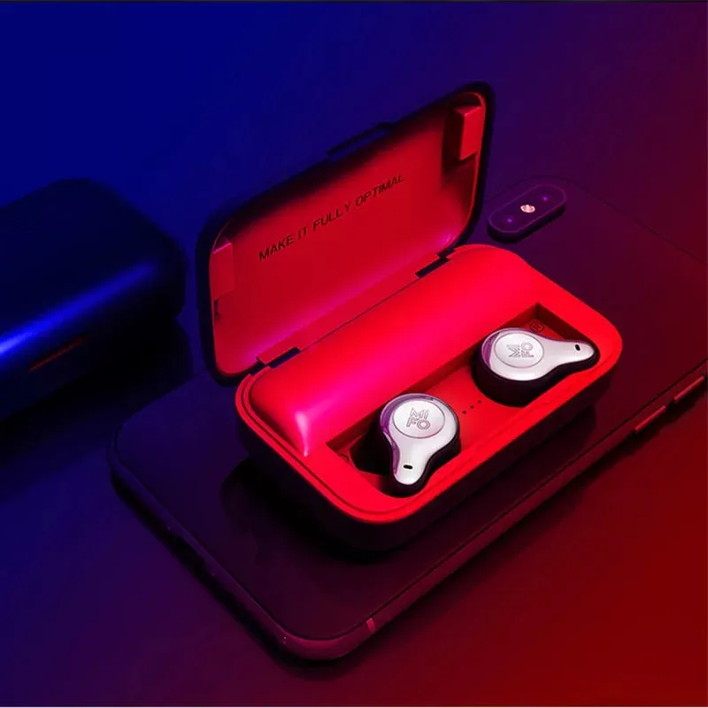 Mifo Bluetooth 5 0 True Беспроводной наушники водонепроницаемый спортивные стерео звук с