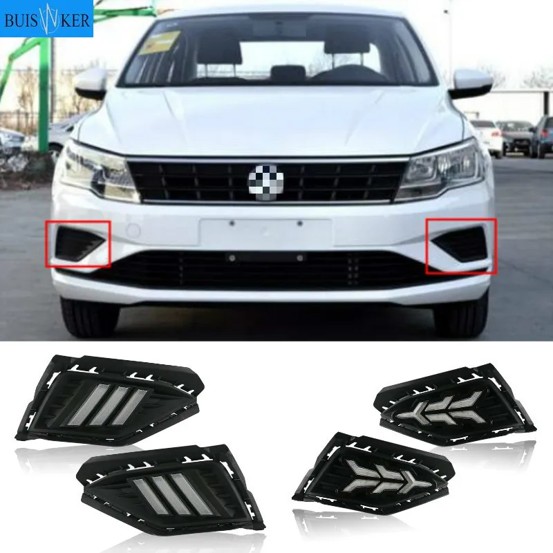 

Для VW Jetta 2017-2019 светодиодный DRL Габаритные огни с провода жгута