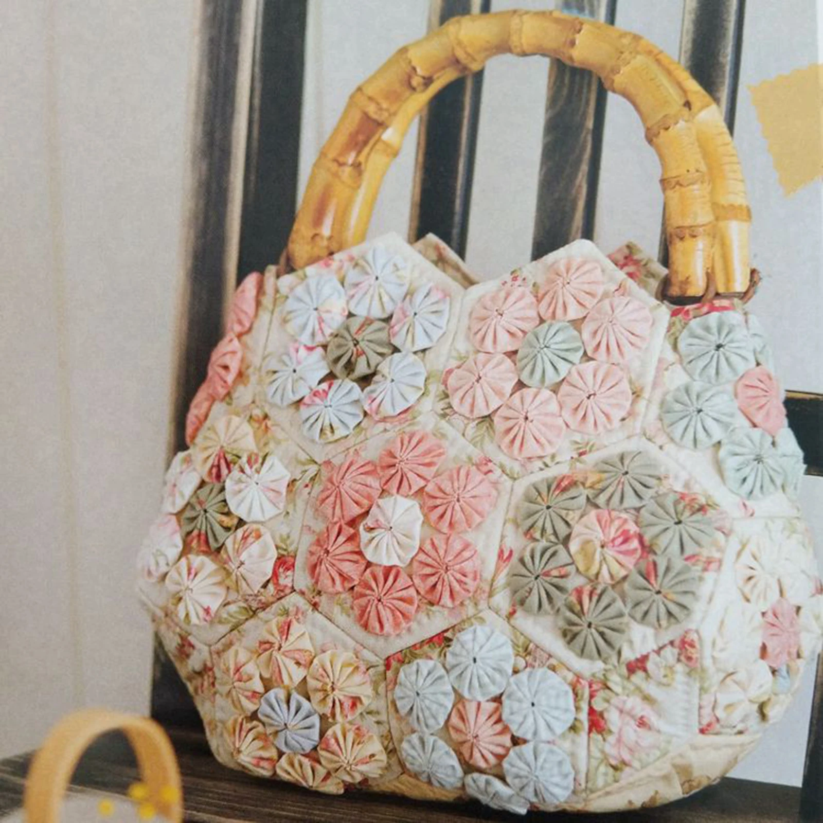 

4Pcs Quick Yo-Yo Makers Round Fabric Flower Templates DIY Tools 4/6/9/12cm