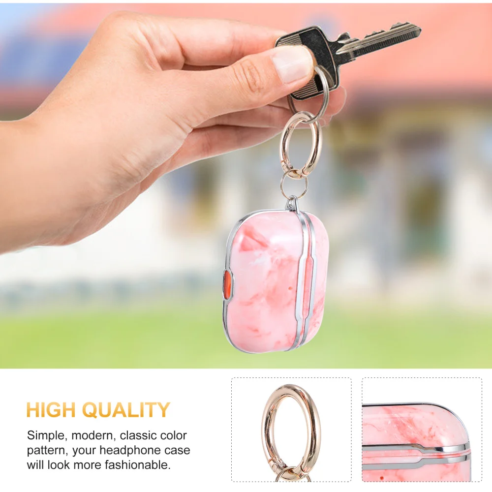 

Wireless Earphone Shell with Buckle Headset Case Compatible for Airpods Pro