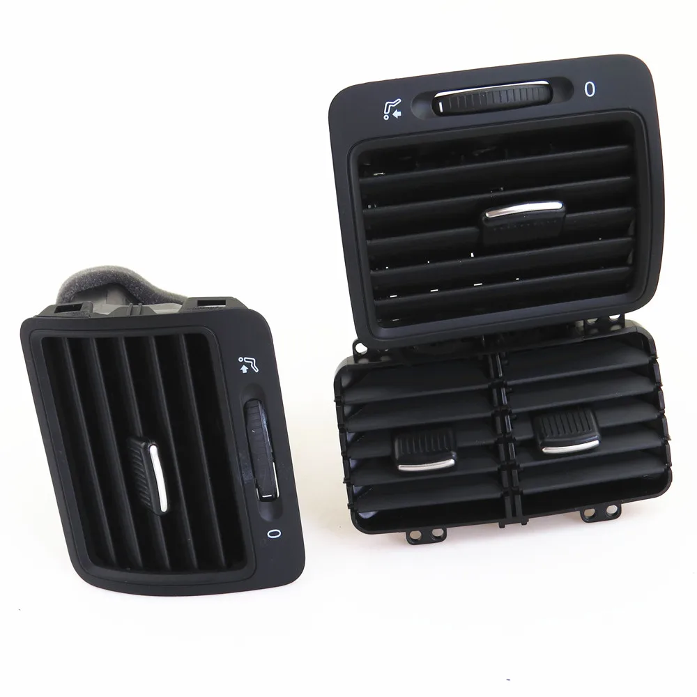 Вентиляционные отверстия FHAWKEYEQ L & R для автомобильного кондиционера VW Jetta MK5 Golf Rabbit