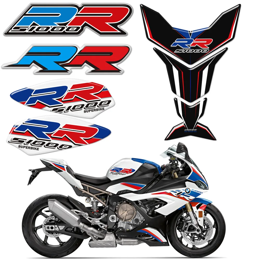 Наклейки протектор для BMW S1000RR S 1000 RR HP 4 мотоцикл обтекатель эмблема Танк Pad