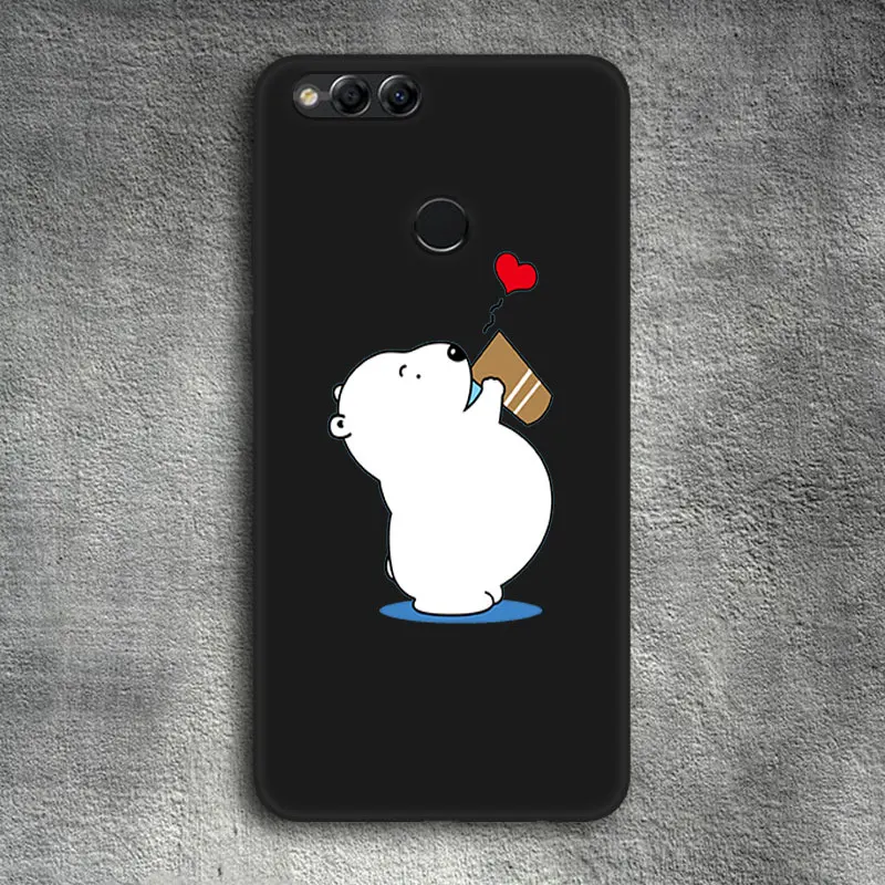 03 Тонкий чехол для телефона для Huawei Honor 6X 7C 7X 8X 8C цветной матовый защитный чехол для Honor 9 Lite 7A Pro Мягкий силиконовый чехол из ТПУ - Цвет: 03